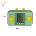 Gra elektroniczna zręcznościowa konsola przenośna zielony