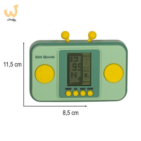 Gra elektroniczna zręcznościowa konsola przenośna zielony Gra elektroniczna zręcznościowa konsola przenośna zielony