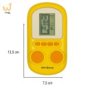 Gra elektroniczna zręcznościowa konsola przenośna żółta