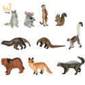 Figurki zwierzęta zoo zestaw do zabawy 19 el.