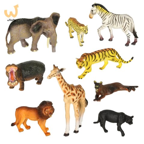 Figurki zwierzęta zoo zestaw do zabawy 28 el. Figurki zwierzęta zoo zestaw do zabawy 28 el.