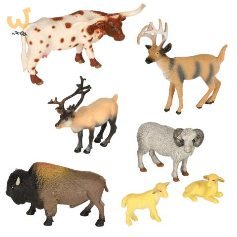 Figurki zwierzęta zoo zestaw do zabawy 28 el. Figurki zwierzęta zoo zestaw do zabawy 28 el.