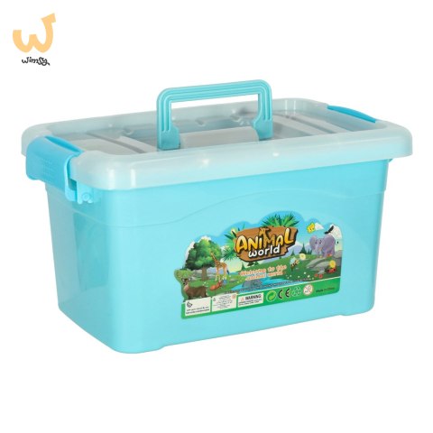 Figurki zwierzęta zoo zestaw do zabawy 28 el. Figurki zwierzęta zoo zestaw do zabawy 28 el.