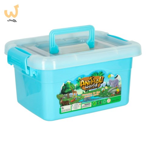 Figurki zwierzęta zoo zestaw do zabawy 31 el. Figurki zwierzęta zoo zestaw do zabawy 31 el.