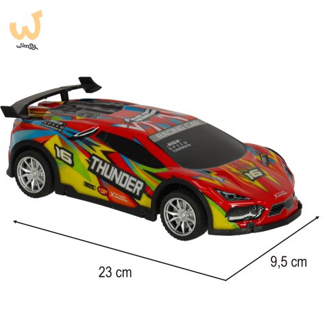 Samochód RC sportowy czerwony Samochód RC sportowy czerwony