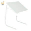 Stolik boczny pod laptopa składany 52x40 cm biały