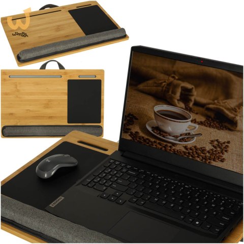 Stolik pod laptopa podstawka drewniany Stolik pod laptopa podstawka drewniany