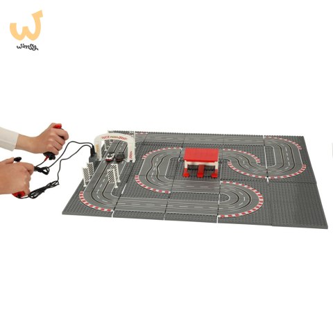 Tor samochodowy wyścigowy policyjny elektryczny klocki konstrukcyjne GD-03 Tor samochodowy wyścigowy policyjny elektryczny klocki konstrukcyjne GD-03