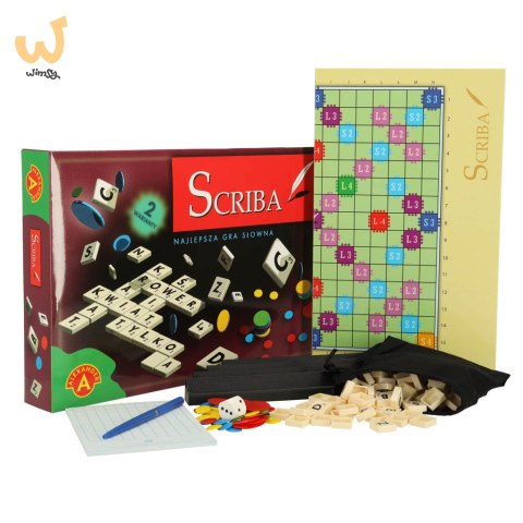 ALEXANDER Scriba gra słowna litery tworzenie słów 8+ ALEXANDER Scriba gra słowna litery tworzenie słów 8+