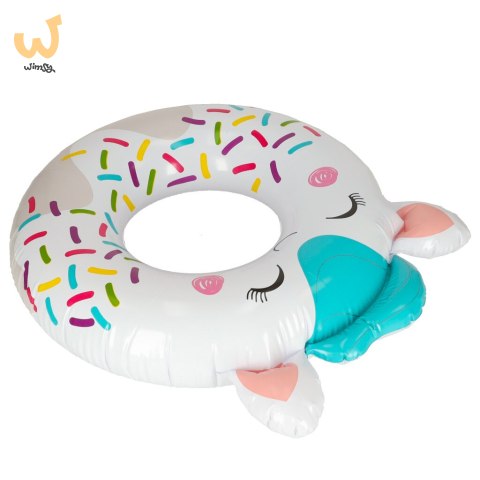 INTEX 59266 Kółko do pływania koło dmuchane ponton plażowy jednorożec max 40kg INTEX 59266 Kółko do pływania koło dmuchane ponton plażowy jednorożec max 40kg