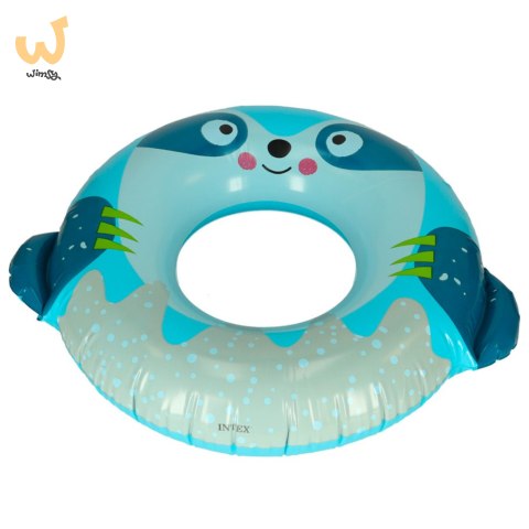 INTEX 59266 Kółko do pływania koło dmuchane ponton plażowy leniwiec max 40kg INTEX 59266 Kółko do pływania koło dmuchane ponton plażowy leniwiec max 40kg