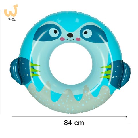 INTEX 59266 Kółko do pływania koło dmuchane ponton plażowy leniwiec max 40kg INTEX 59266 Kółko do pływania koło dmuchane ponton plażowy leniwiec max 40kg