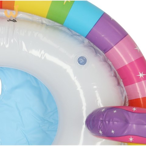 Kółko do pływania dla niemowląt koło pontonik dla dzieci dmuchany z siedziskiem jednorożec max 23kg 3-4lata INTEX 59570 Kółko do pływania dla niemowląt koło pontonik dla dzieci dmuchany z siedziskiem jednorożec max 23kg 3-4lata INTEX 59570