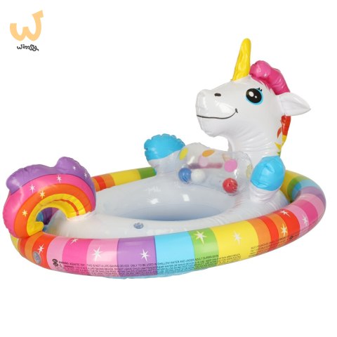 Kółko do pływania dla niemowląt koło pontonik dla dzieci dmuchany z siedziskiem jednorożec max 23kg 3-4lata INTEX 59570 Kółko do pływania dla niemowląt koło pontonik dla dzieci dmuchany z siedziskiem jednorożec max 23kg 3-4lata INTEX 59570