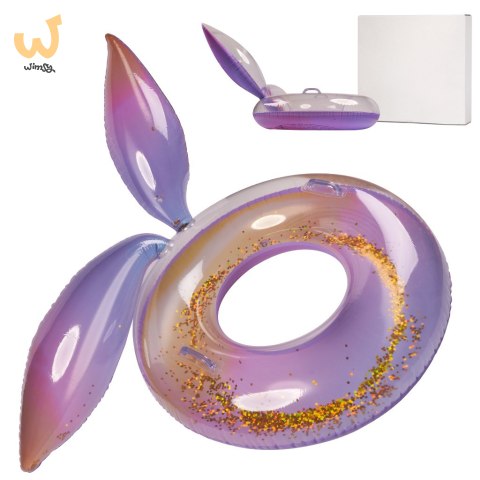 Kółko do pływania koło dmuchane syrena z brokatem galaxy XXL max 60kg Kółko do pływania koło dmuchane syrena z brokatem galaxy XXL max 60kg
