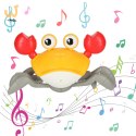 Krab uciekający pełzający czujnik interaktywna akumulator USB