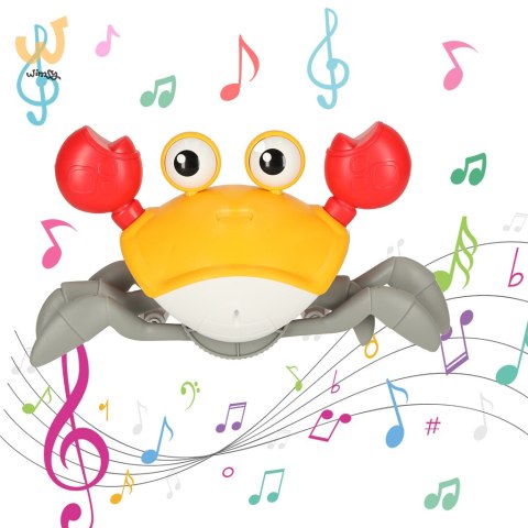 Krab uciekający pełzający czujnik interaktywna akumulator USB Krab uciekający pełzający czujnik interaktywna akumulator USB