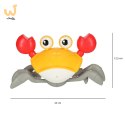 Krab uciekający pełzający czujnik interaktywna akumulator USB