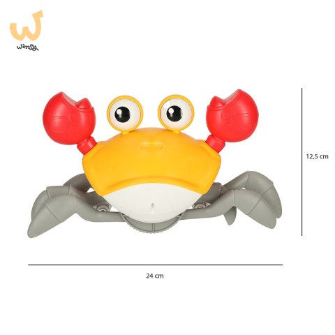 Krab uciekający pełzający czujnik interaktywna akumulator USB Krab uciekający pełzający czujnik interaktywna akumulator USB