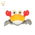 Krab uciekający pełzający czujnik interaktywna akumulator USB