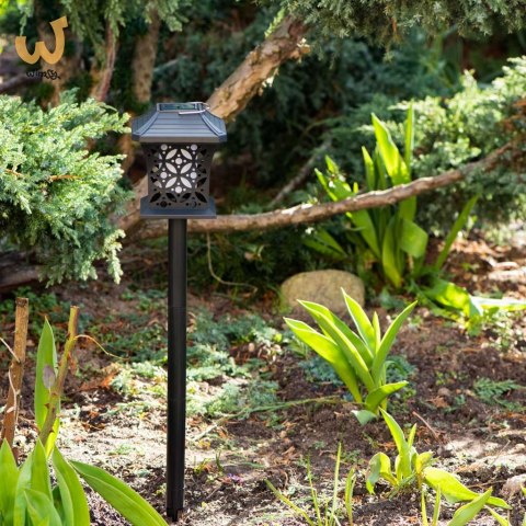 Lampa solarna latarenka wisząca stojąca 12LED Lampa solarna latarenka wisząca stojąca 12LED