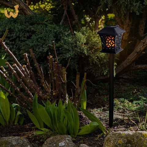 Lampa solarna latarenka wisząca stojąca 12LED Lampa solarna latarenka wisząca stojąca 12LED