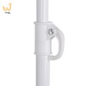 Parasol ogrodowy plażowy regulowany łamany 150cm liście