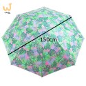 Parasol ogrodowy plażowy regulowany łamany 150cm liście