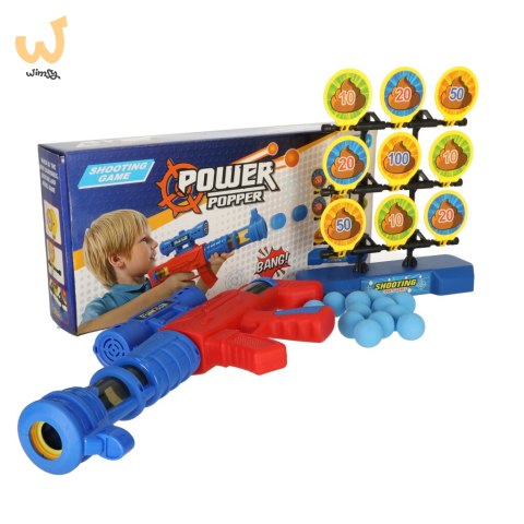 Strzelanie do celu ruchoma tarcza gra zręcznościowa pistolet piłki Strzelanie do celu ruchoma tarcza gra zręcznościowa pistolet piłki
