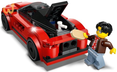 LEGO CITY 60448 Czerwony samochód sportowy LEGO CITY 60448 Czerwony samochód sportowy