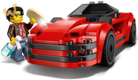 LEGO CITY 60448 Czerwony samochód sportowy LEGO CITY 60448 Czerwony samochód sportowy