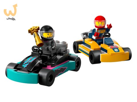 LEGO City 60400 Gokarty i kierowcy wyścigowi LEGO City 60400 Gokarty i kierowcy wyścigowi