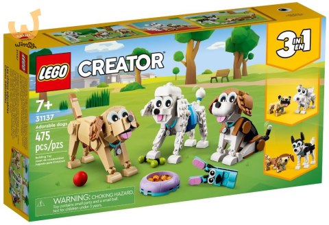 LEGO Creator 31137 Urocze psiaki LEGO Creator 31137 Urocze psiaki