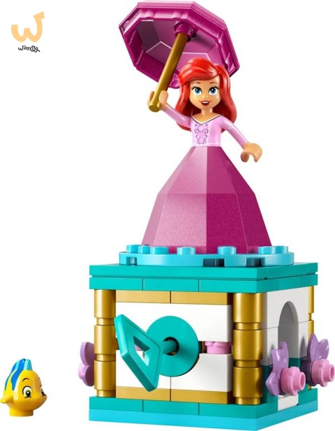 LEGO DISNEY PRINCESS 43259 Wirująca Arielka LEGO DISNEY PRINCESS 43259 Wirująca Arielka