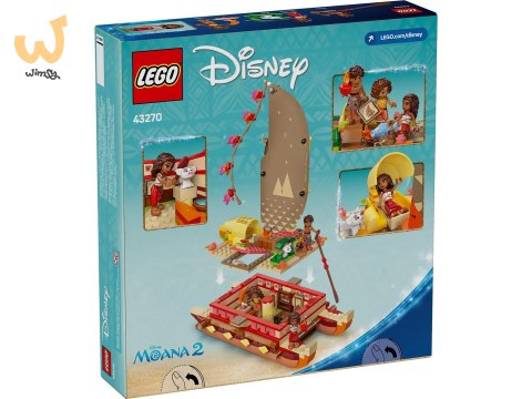 LEGO DISNEY PRINCESS 43270 Kajakowa przygoda Vaiany LEGO DISNEY PRINCESS 43270 Kajakowa przygoda Vaiany