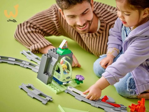 LEGO DUPLO TOWN 10425 Tunel i tory kolejowe - zestaw rozszerzający LEGO DUPLO TOWN 10425 Tunel i tory kolejowe - zestaw rozszerzający