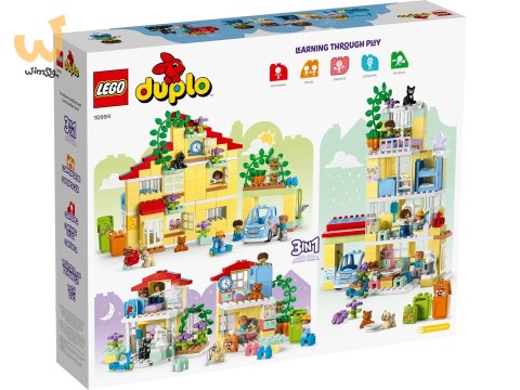 LEGO DUPLO Town 10994 Dom rodzinny 3 w 1 LEGO DUPLO Town 10994 Dom rodzinny 3 w 1