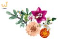 LEGO ICONS 10342 Botanicals - Piękny bukiet różowych kwiatów