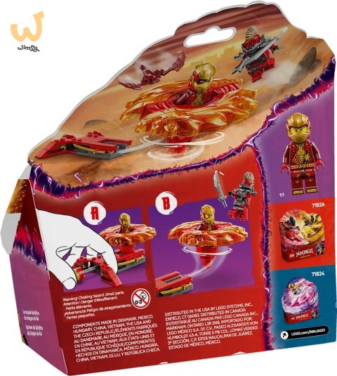 LEGO NINJAGO 71823 Smoczy spinner Spinjitzu Kaia LEGO NINJAGO 71823 Smoczy spinner Spinjitzu Kaia