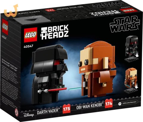 LEGO 40547 Obi-Wan Kenobi i Darth Vader LEGO 40547 Obi-Wan Kenobi i Darth Vader