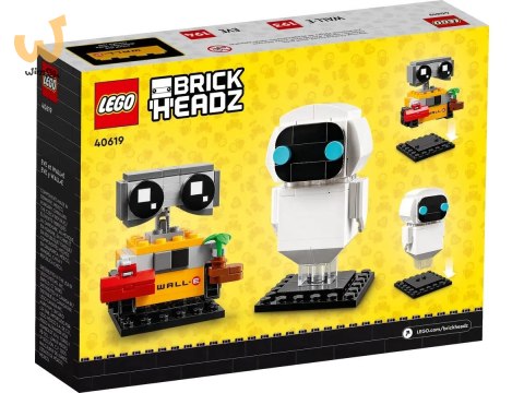LEGO 40619 BrickHeadz EWA i WALL-E LEGO 40619 BrickHeadz EWA i WALL-E