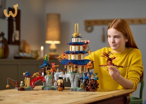 LEGO 71814 Ninjago Turniejowe miasto ze świątynią LEGO 71814 Ninjago Turniejowe miasto ze świątynią
