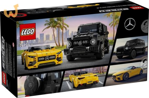 LEGO Speed Champions 76924 Mercedes-AMG G 63 i Mercedes-AMG SL 63 LEGO Speed Champions 76924 Mercedes-AMG G 63 i Mercedes-AMG SL 63