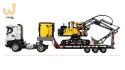LEGO Technic 42175 Ciężarówka Volvo FMX i koparka EC230 Electric