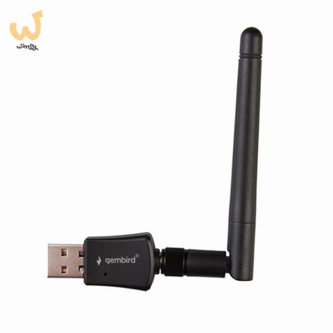 GEMBIRD BEZPRZEWODOWA KARTA SIECIOWA WIFI USB 300MBPS, ODCZEPIANA ANTENA GEMBIRD BEZPRZEWODOWA KARTA SIECIOWA WIFI USB 300MBPS, ODCZEPIANA ANTENA