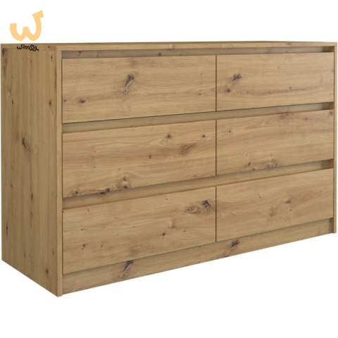 K120 KARO KOMODA 6 SZUFLAD ARTISAN K120 KARO KOMODA 6 SZUFLAD ARTISAN