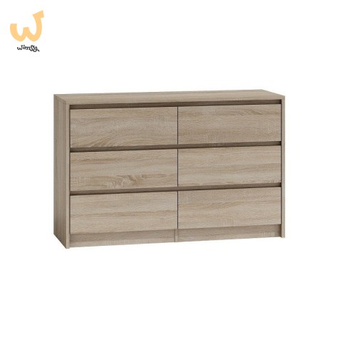 K120 KARO KOMODA 6 SZUFLAD SONOMA K120 KARO KOMODA 6 SZUFLAD SONOMA
