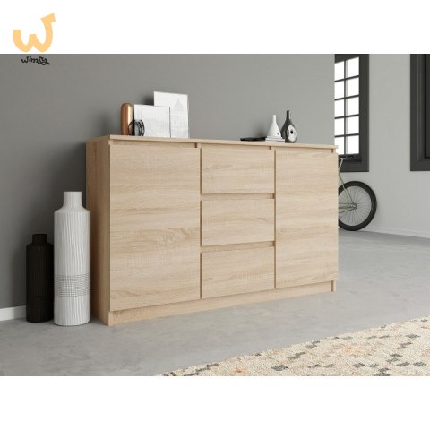 KOMODA 2 DRZWI 3 SZUFLADY SONOMA KOMODA 2 DRZWI 3 SZUFLADY SONOMA