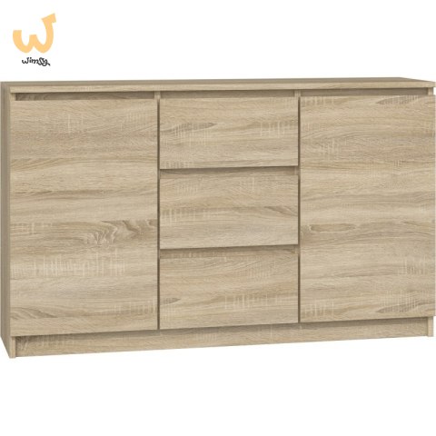 KOMODA 2 DRZWI 3 SZUFLADY SONOMA KOMODA 2 DRZWI 3 SZUFLADY SONOMA