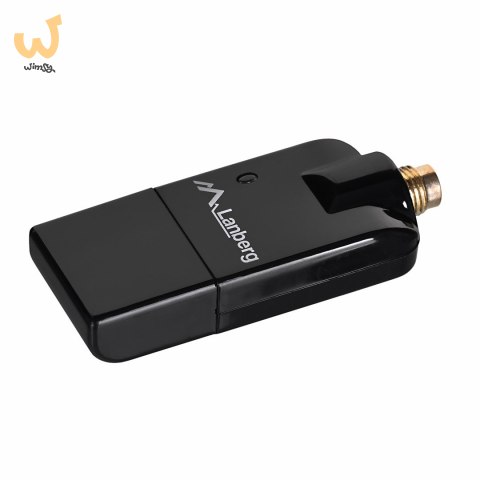 Karta sieciowa Lanberg N150 NC-0150-WE (USB 2.0, Złącze anteny WiFi) Karta sieciowa Lanberg N150 NC-0150-WE (USB 2.0, Złącze anteny WiFi)